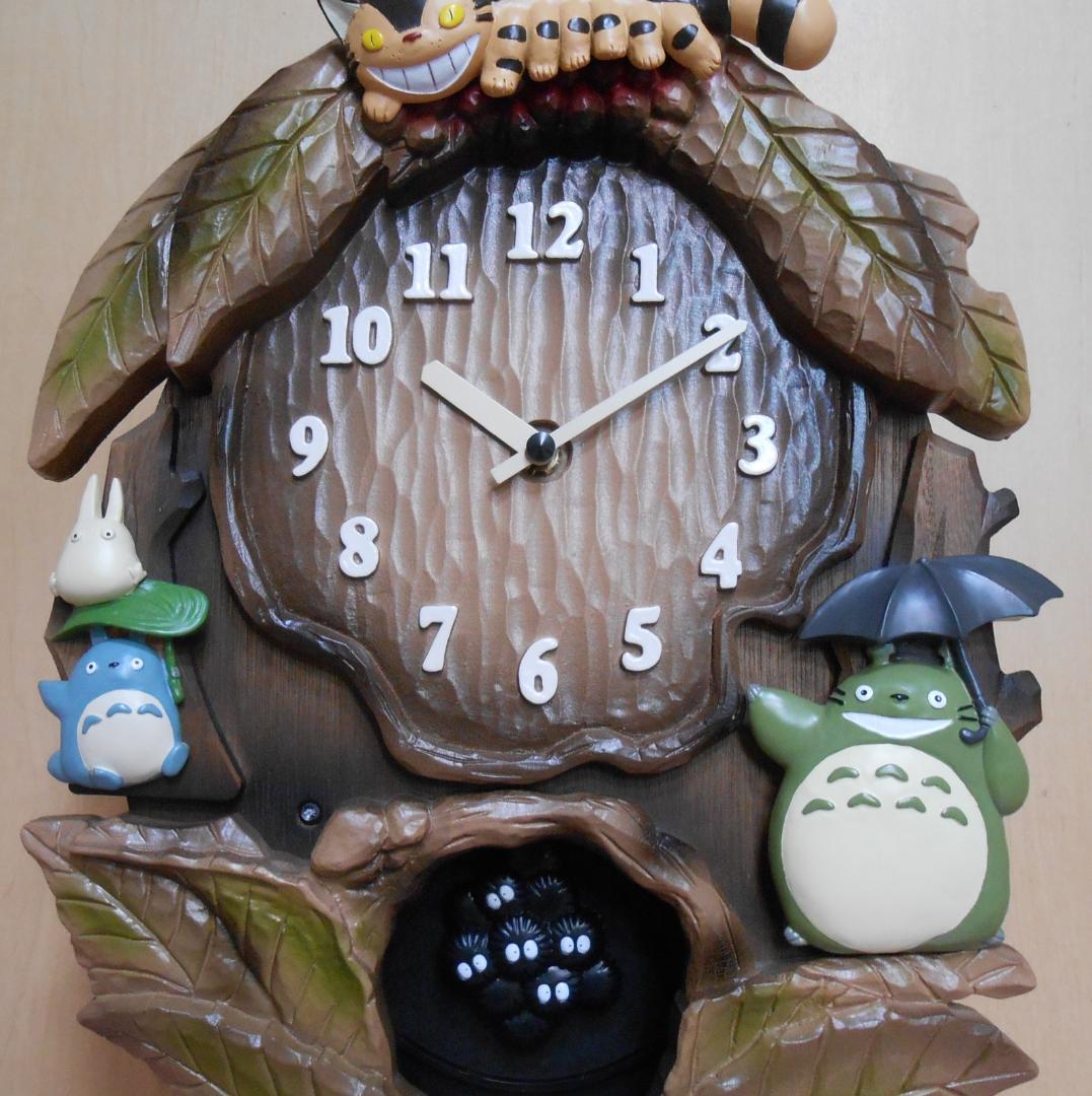 となりのトトロ掛け時計 M837MN-26