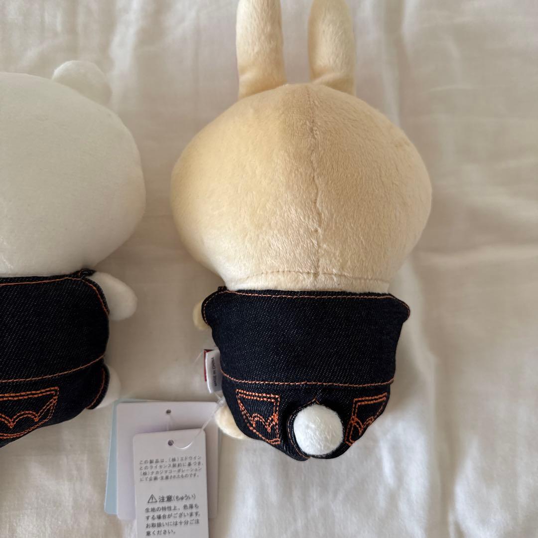 ハチワレ　ちいかわ　うさぎ×EDWIN