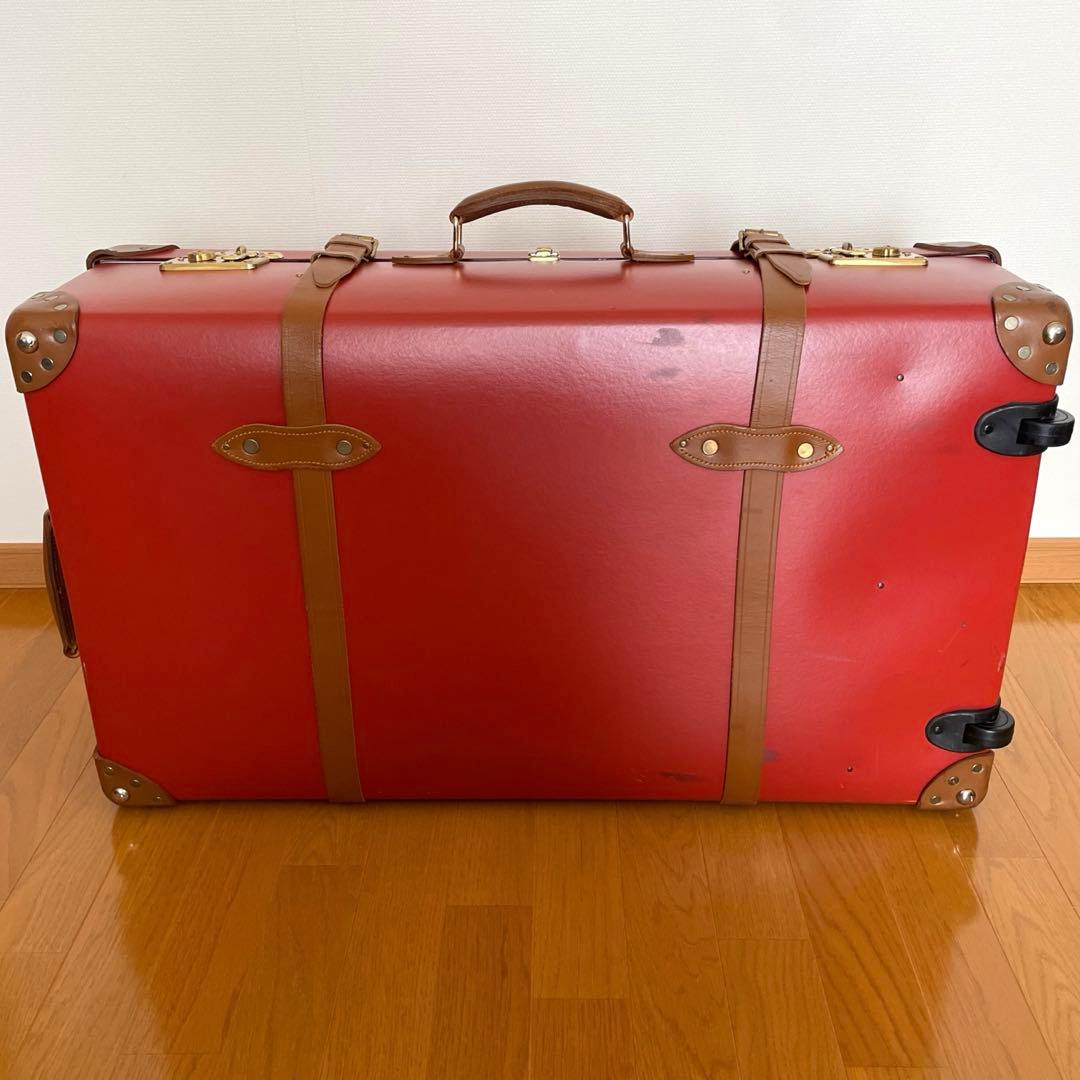 グローブトロッター 英国製 赤 大型 ヴィンテージ キャリーケース