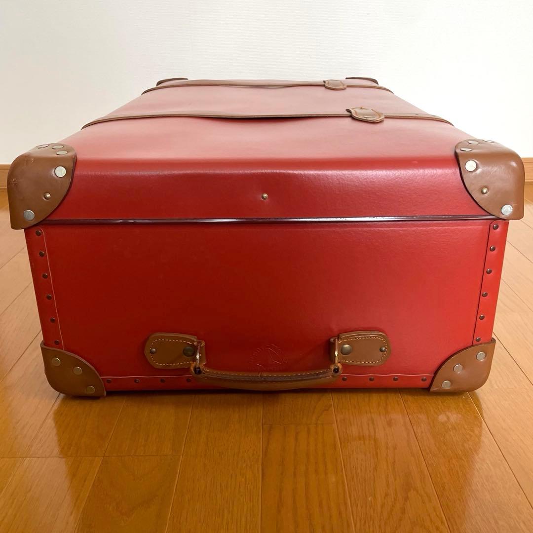 グローブトロッター 英国製 赤 大型 ヴィンテージ キャリーケース