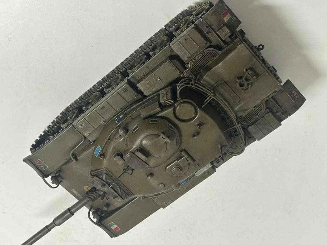 タミヤ　1/35 M60A1 完成品　戦車　模型　プラモデル　イタリア