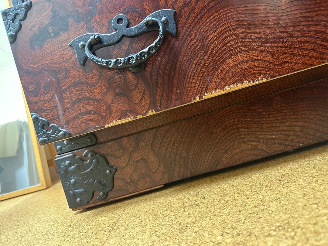 岩谷堂箪笥 伝統工芸品 和箪笥 チェスト 南部鉄器金具付き