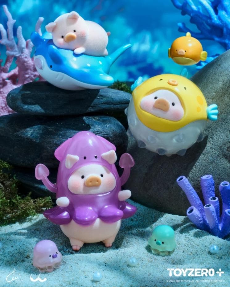 ルル ピギー LuLu 子豚 海洋シリーズ Ocean 全8種 セット 売り