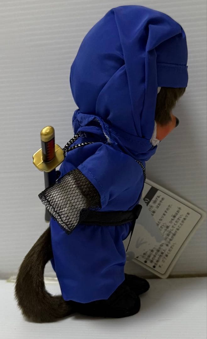 モンチッチぬいぐるみ　忍者　モンチッチくん　未使用品