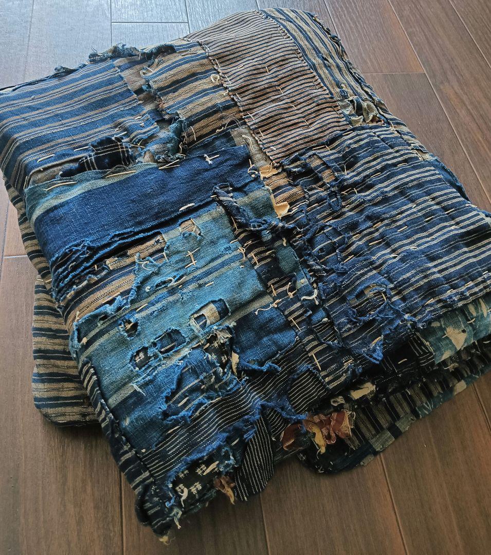 アートピース襤褸敷物　観賞用 boro japan vintage