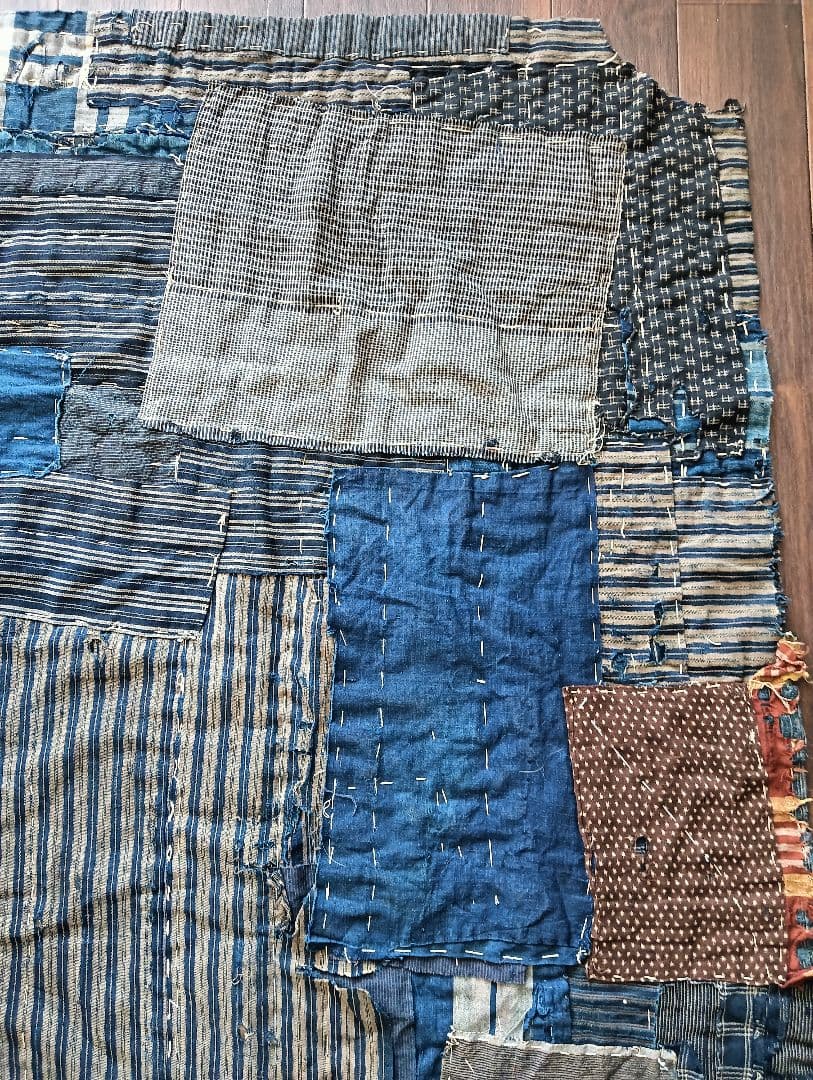アートピース襤褸敷物　観賞用 boro japan vintage