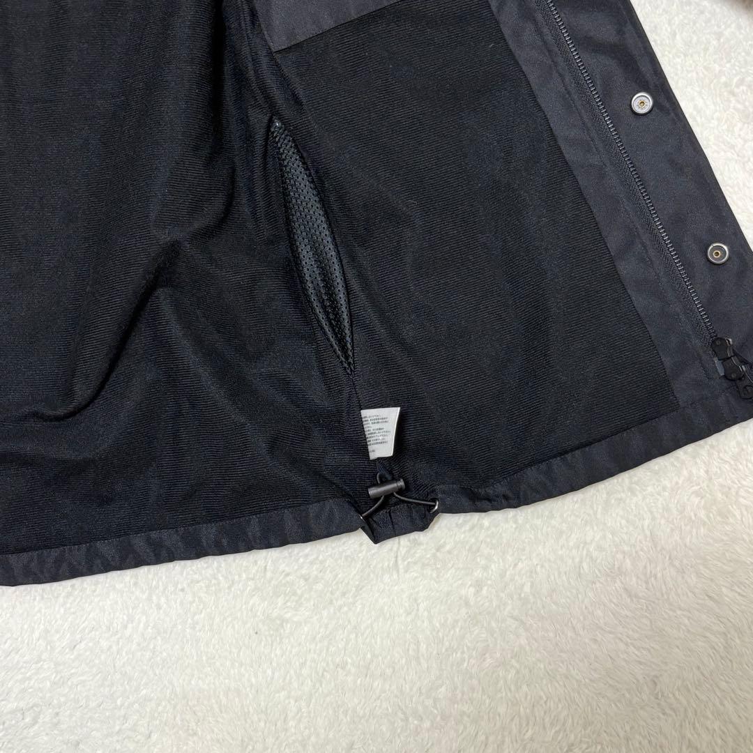 VANSON × AMERICAN BASS ナイロン コーチジャケット 黒