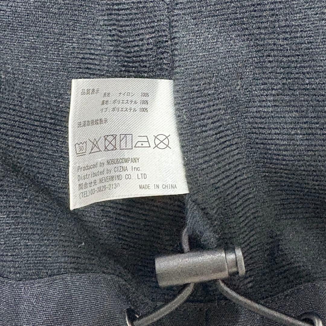 VANSON × AMERICAN BASS ナイロン コーチジャケット 黒