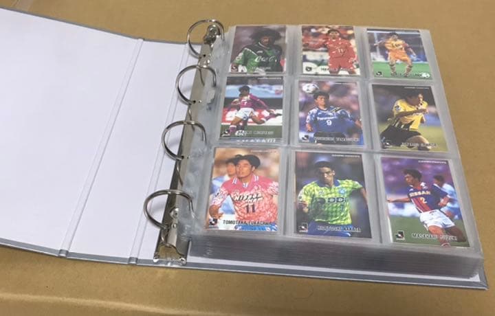 96カルビーJリーグカード　レギュラーコンプリートセット344枚+35枚