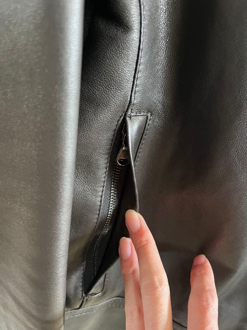 Emmeti エンメティ JURI シングルライダース ブラック 44