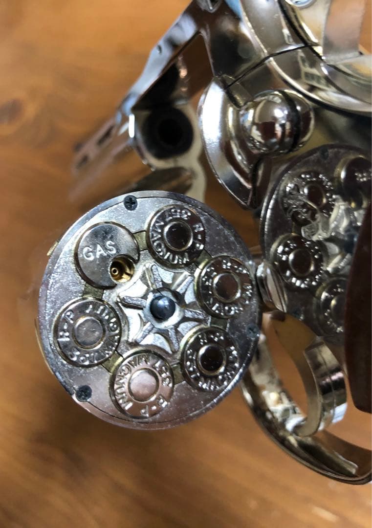 コルトパイソン357マグナム　ガスリボルバー