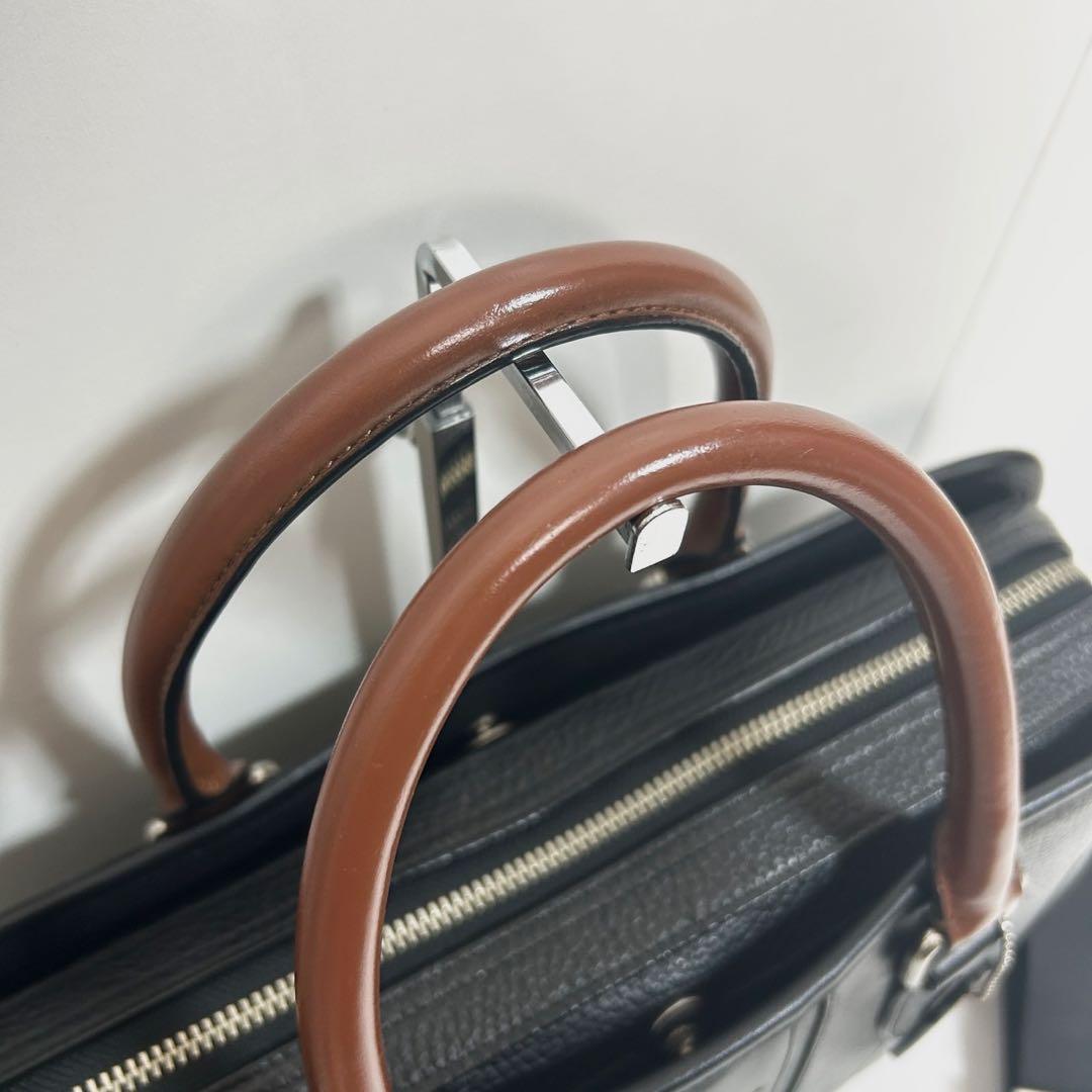 【良品】✅定価9.6万　メンテ済み　コーチ　ビジネスバッグ　COACH ブラック