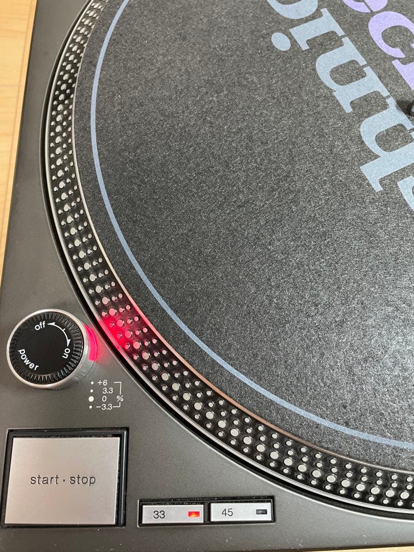 Technics SL-1200MK3D ターンテーブル ブラック 黒