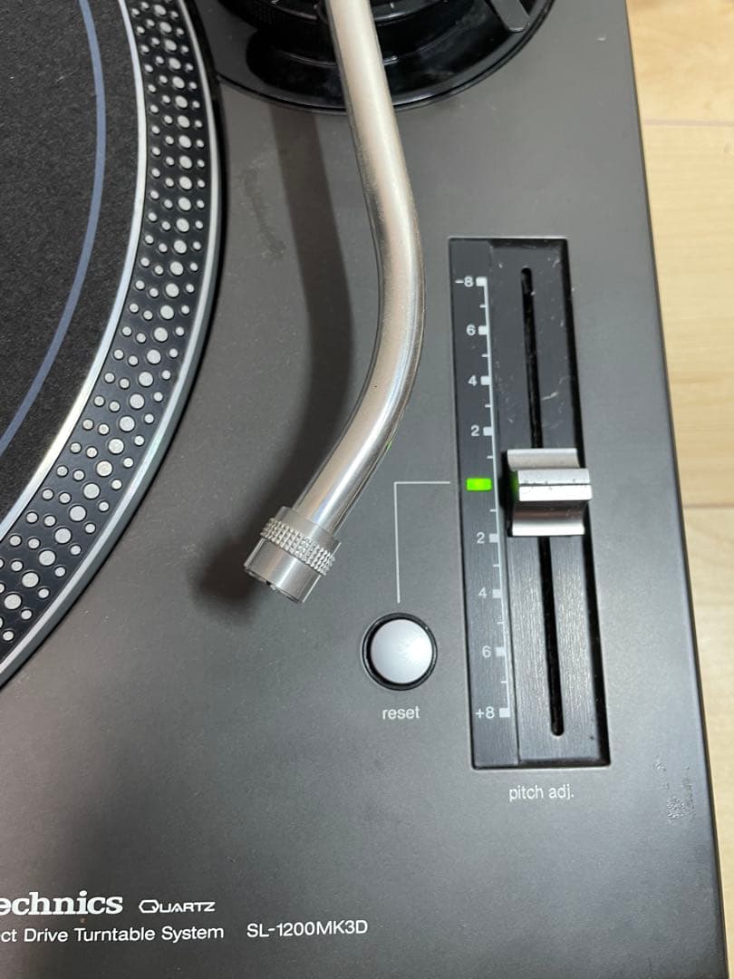 Technics SL-1200MK3D ターンテーブル ブラック 黒