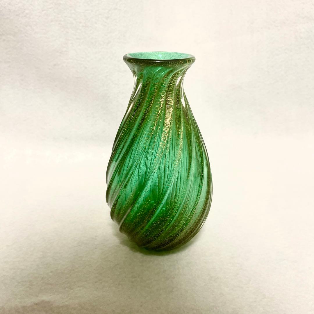 ベネチアンガラス ムラノガラス アルキメーデ・セグーゾ 花瓶 ムラーノガラス