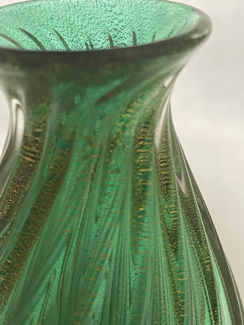 ベネチアンガラス ムラノガラス アルキメーデ・セグーゾ 花瓶 ムラーノガラス