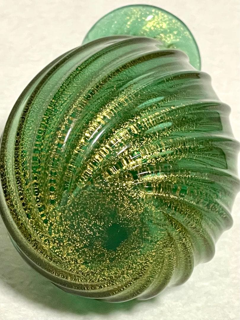 ベネチアンガラス ムラノガラス アルキメーデ・セグーゾ 花瓶 ムラーノガラス