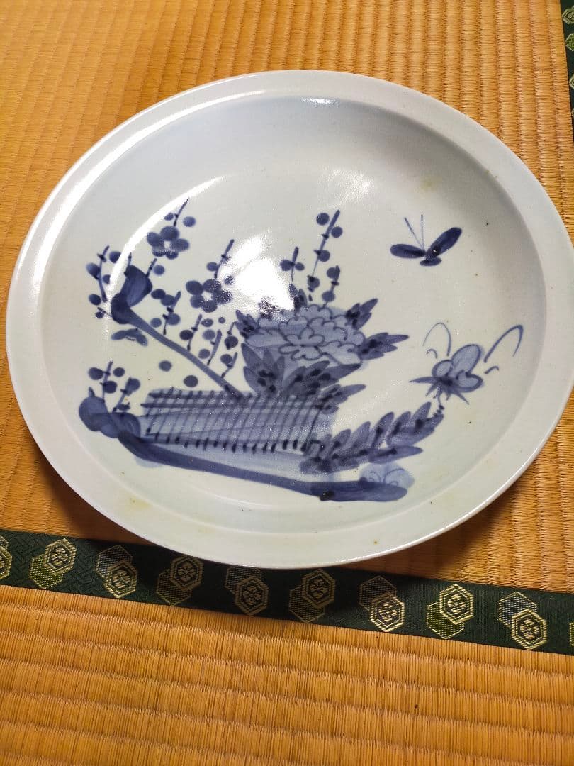 伊万里染付大皿