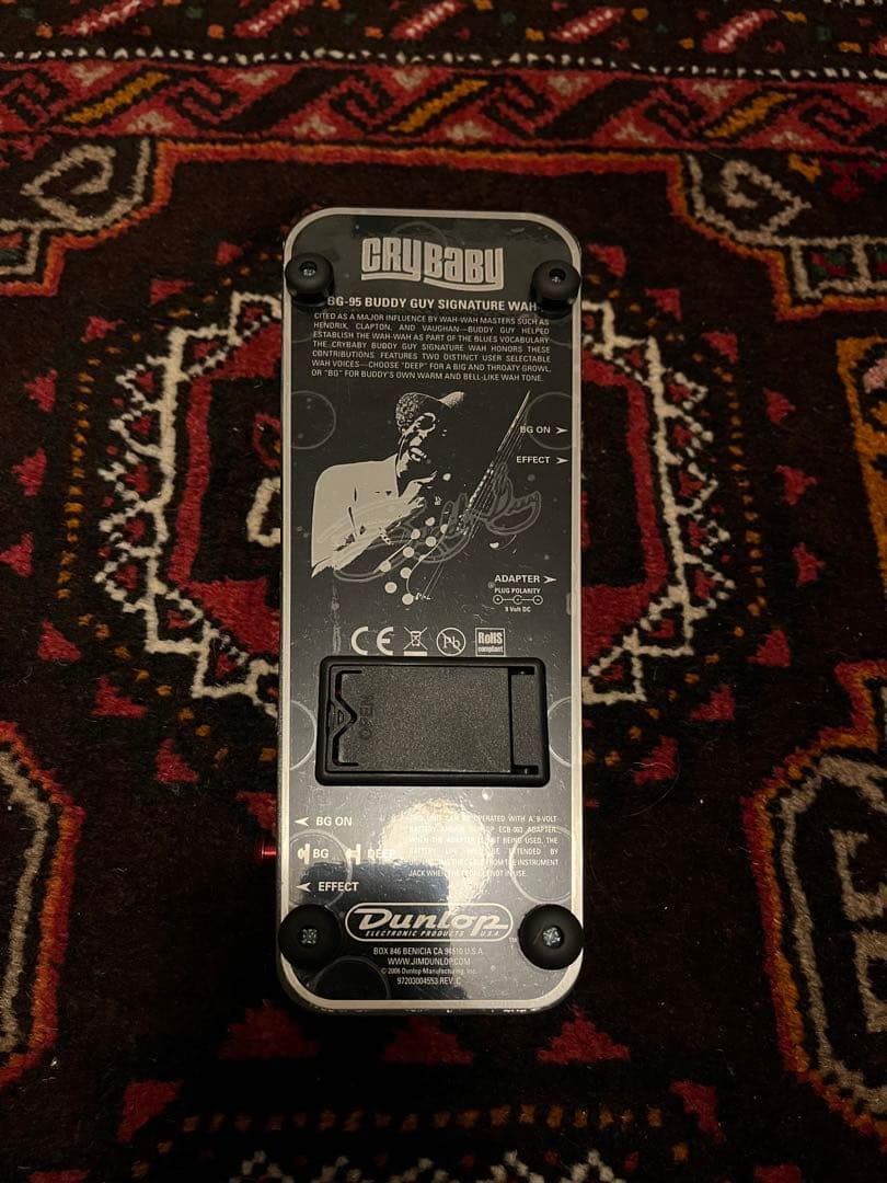 Cry Baby Buddy Guy シグネチャー ワウペダル