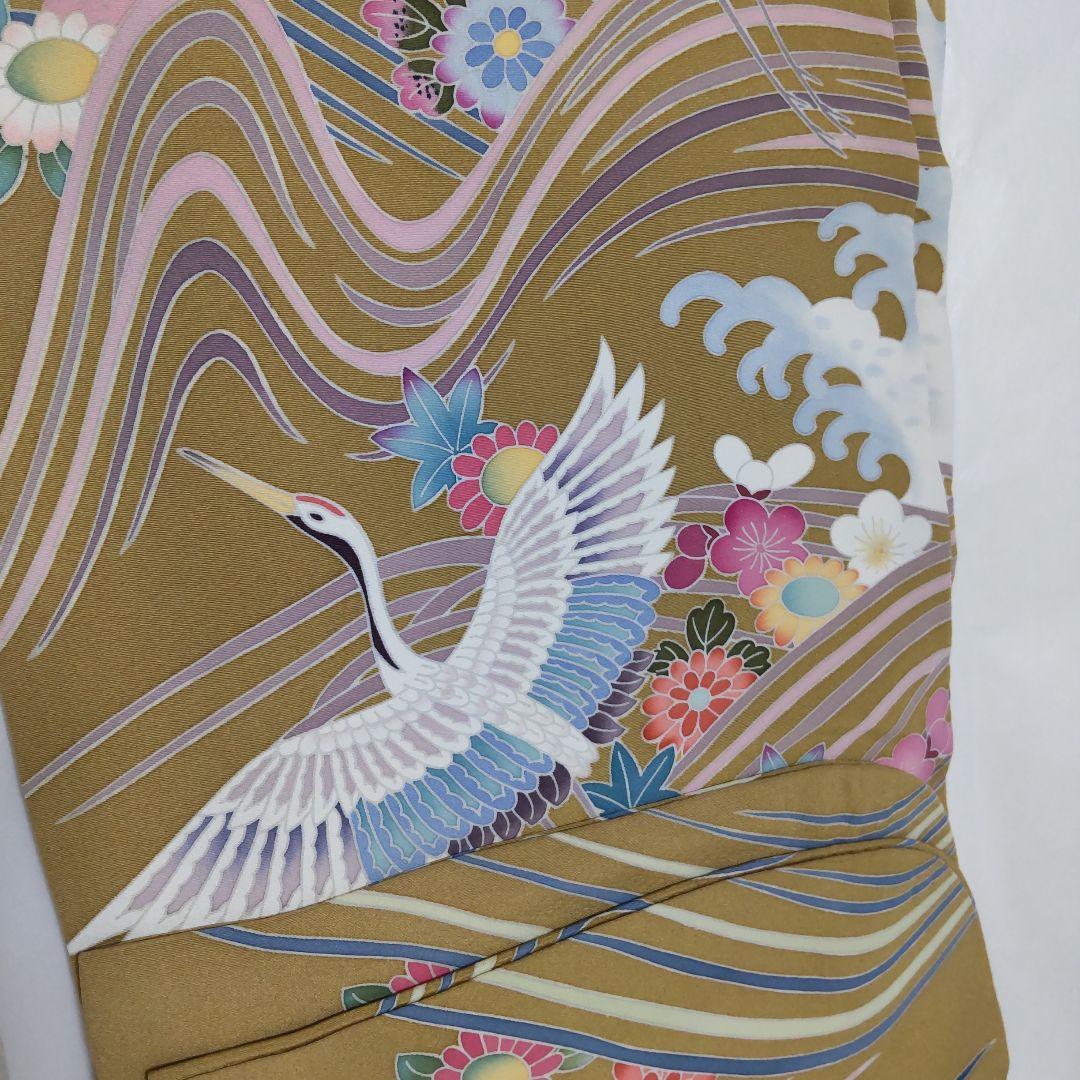 ①正絹振袖フルセット パールトーン加工済成人式 【①②③計セット販売】100万超