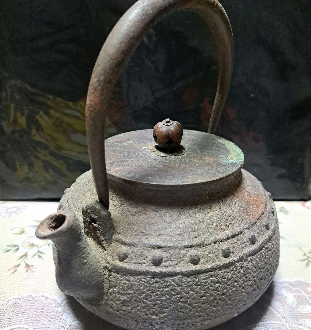 鉄瓶　古美術　工芸品　骨董品