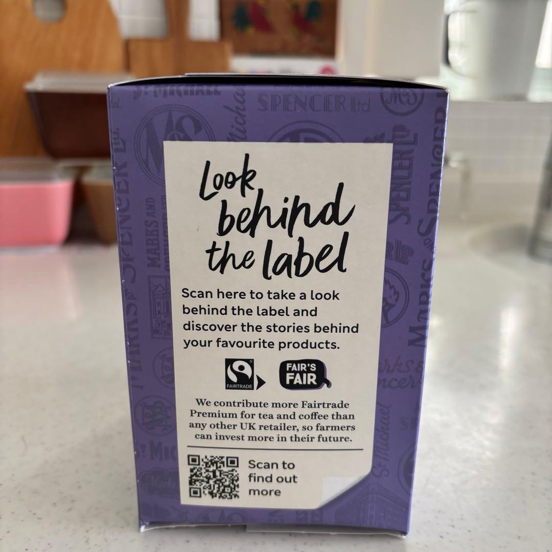 マークス&スペンサー Earl Grey 100個入り　6箱セット　アールグレイ