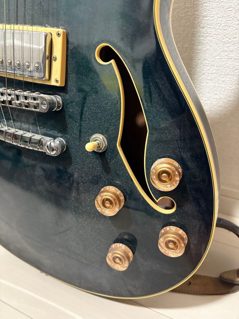 Ibanez エレキギター ブラック　ブルー　ギター