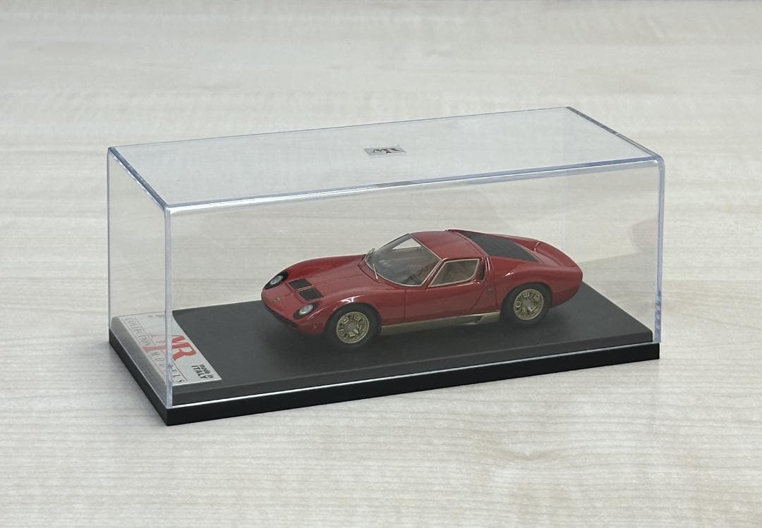 新品未展示 1/43 MR コレクション ランボルギーニ ミウラ S レッド