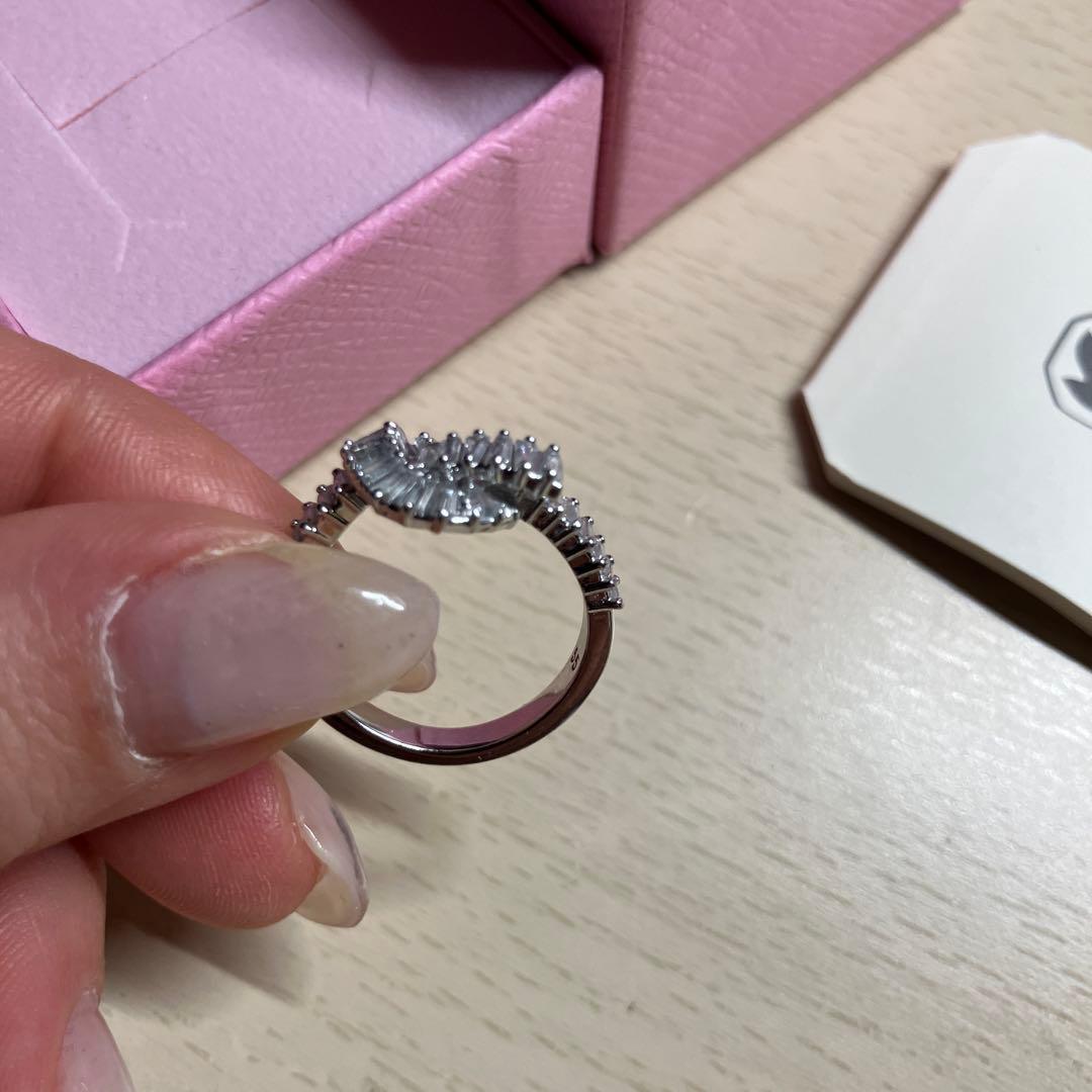 【美品】スワロフスキー　Matrix リング　サイズ55