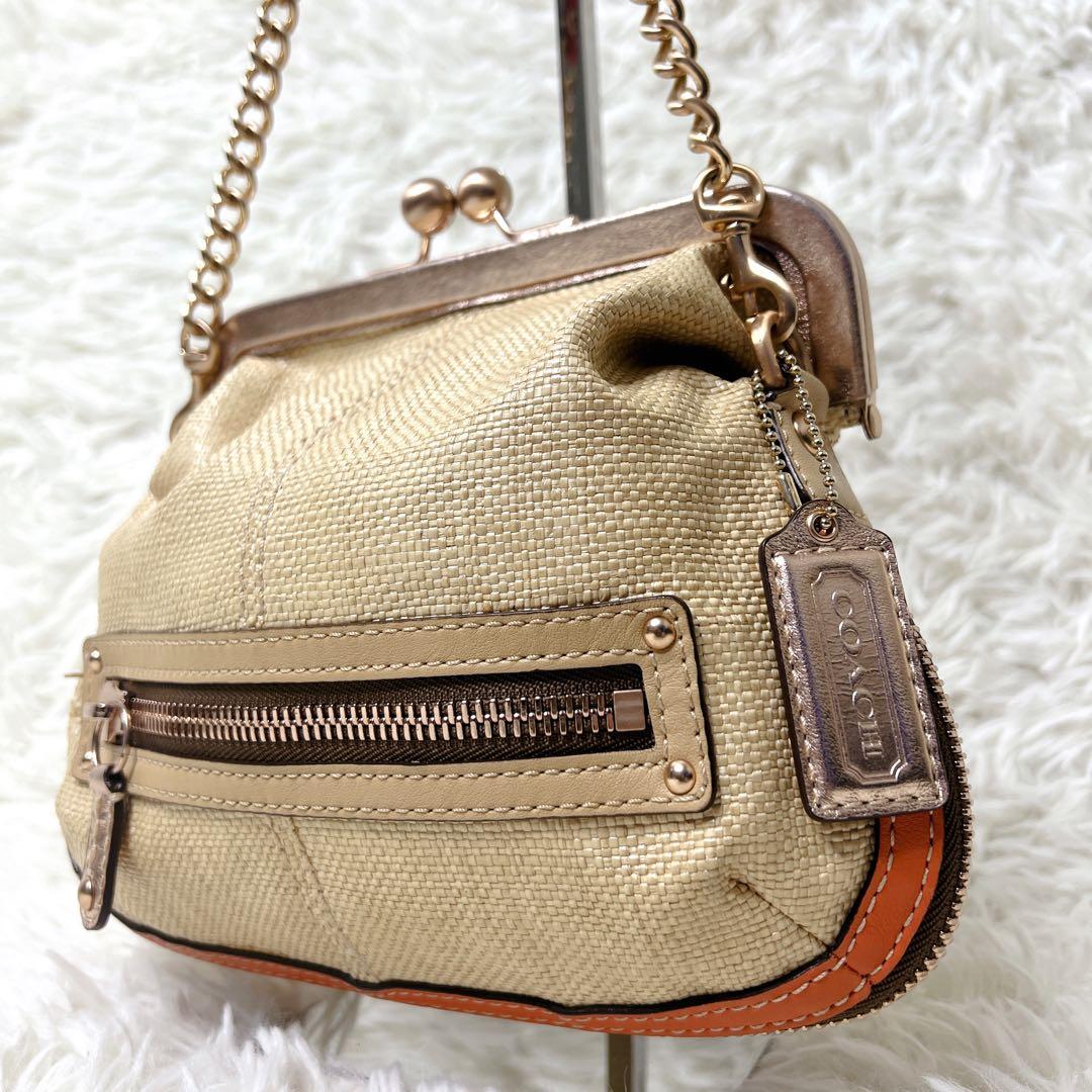 バッグ COACH Y2K Kisslock Chain Shoulder Purse