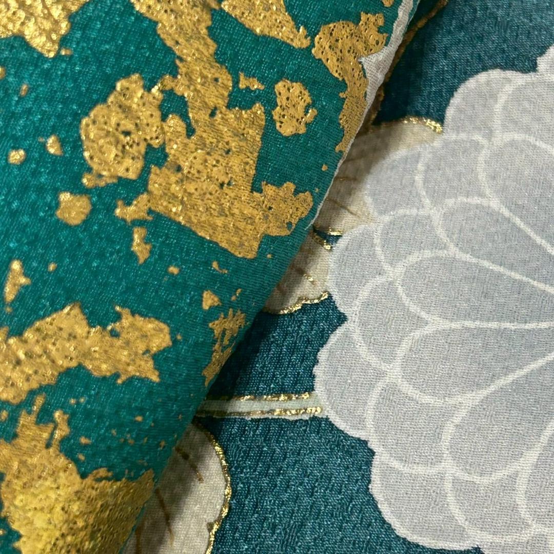 KP1755 振袖 身丈153cm 正絹 着物 成人式