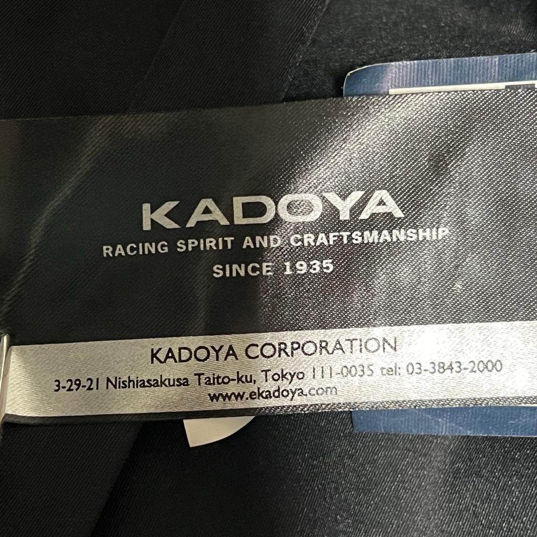 b*g様 【未使用】KADOYA FENNEL レザージャケット　ネイビー　バイ