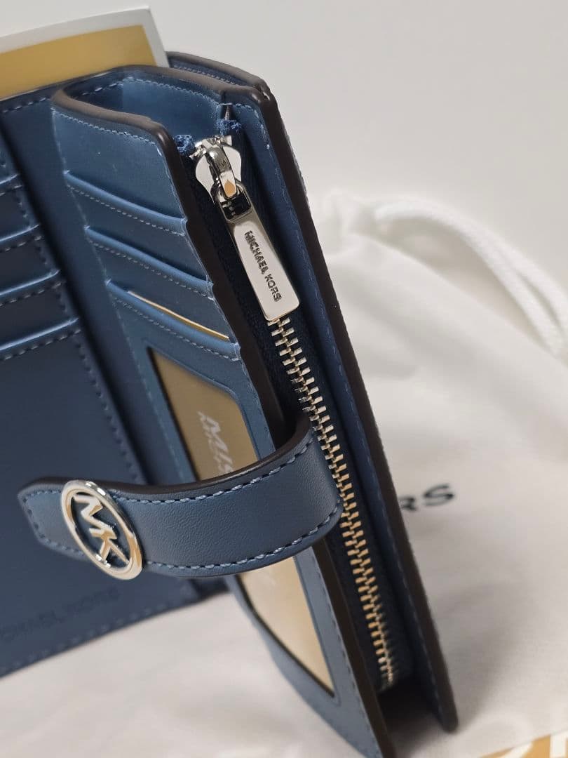 マイケルコースGREENWICH タブ ジップアラウンド ウォレットミディアム
