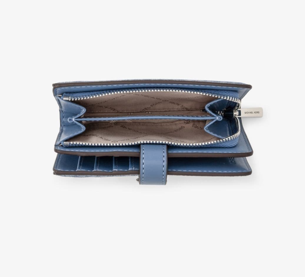 マイケルコースGREENWICH タブ ジップアラウンド ウォレットミディアム