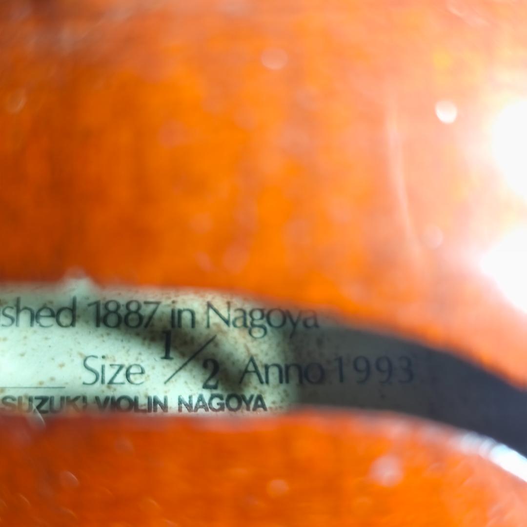 SUZUKI　バイオリン NO280 1/2サイズ　ケース付き