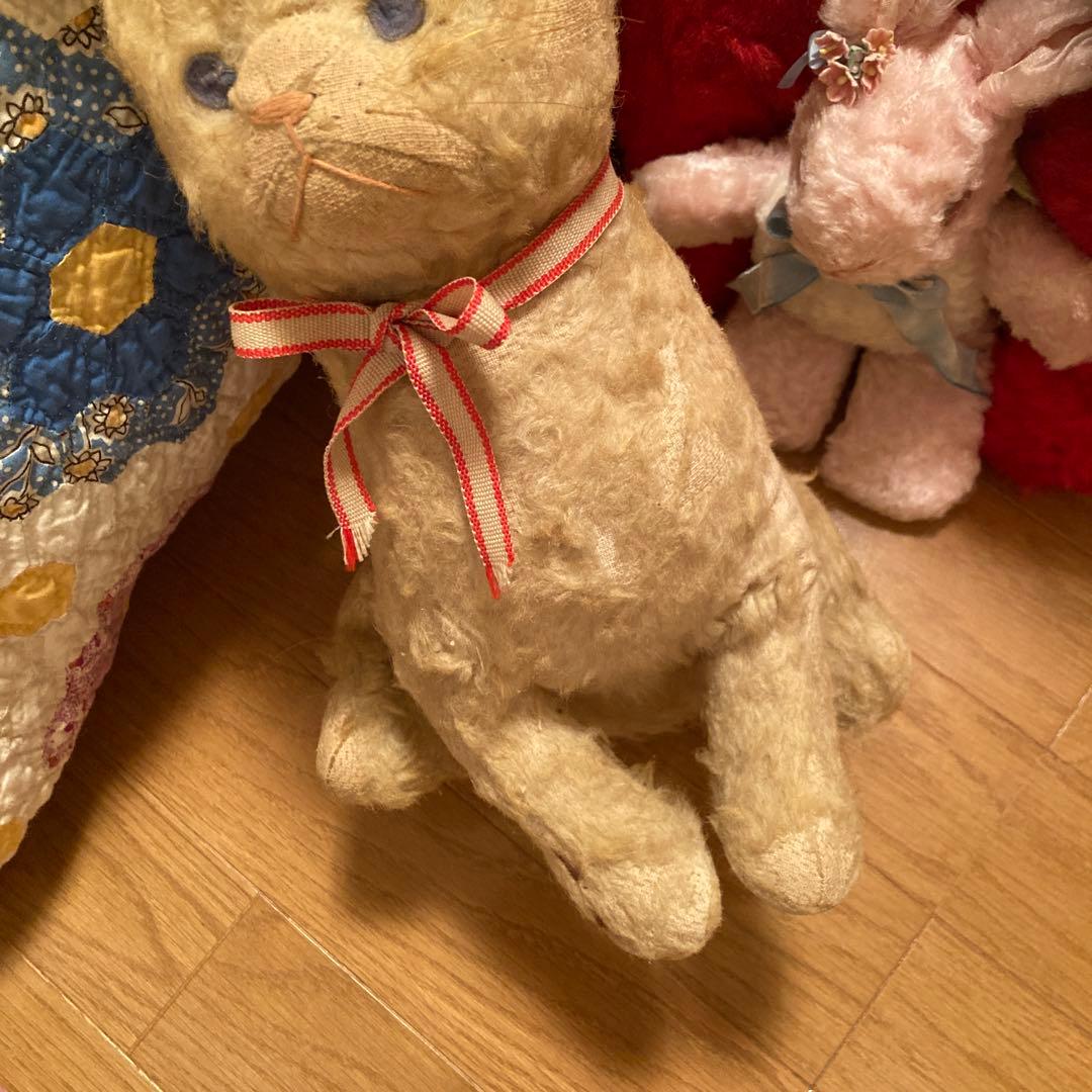 猫ちゃん リボン付き 約30cm