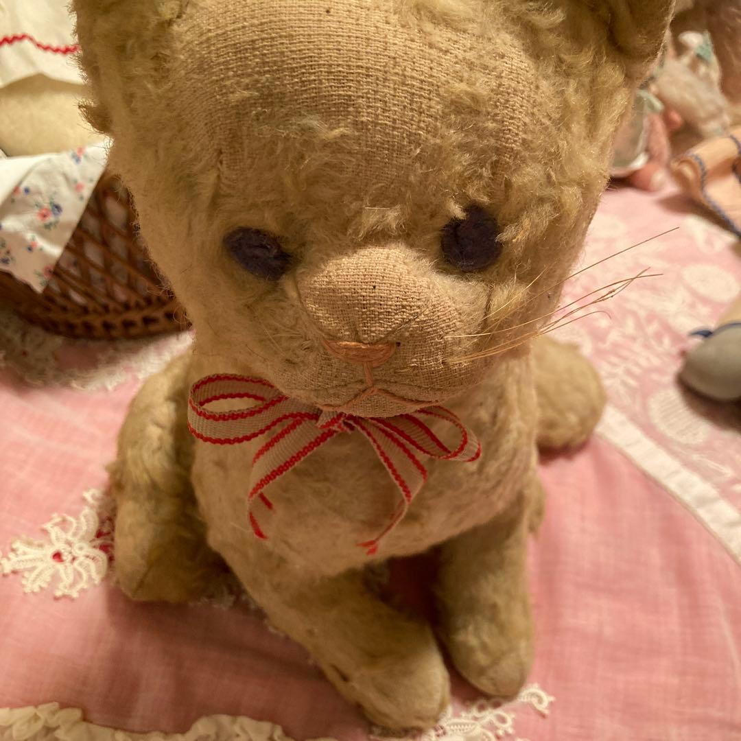 猫ちゃん リボン付き 約30cm