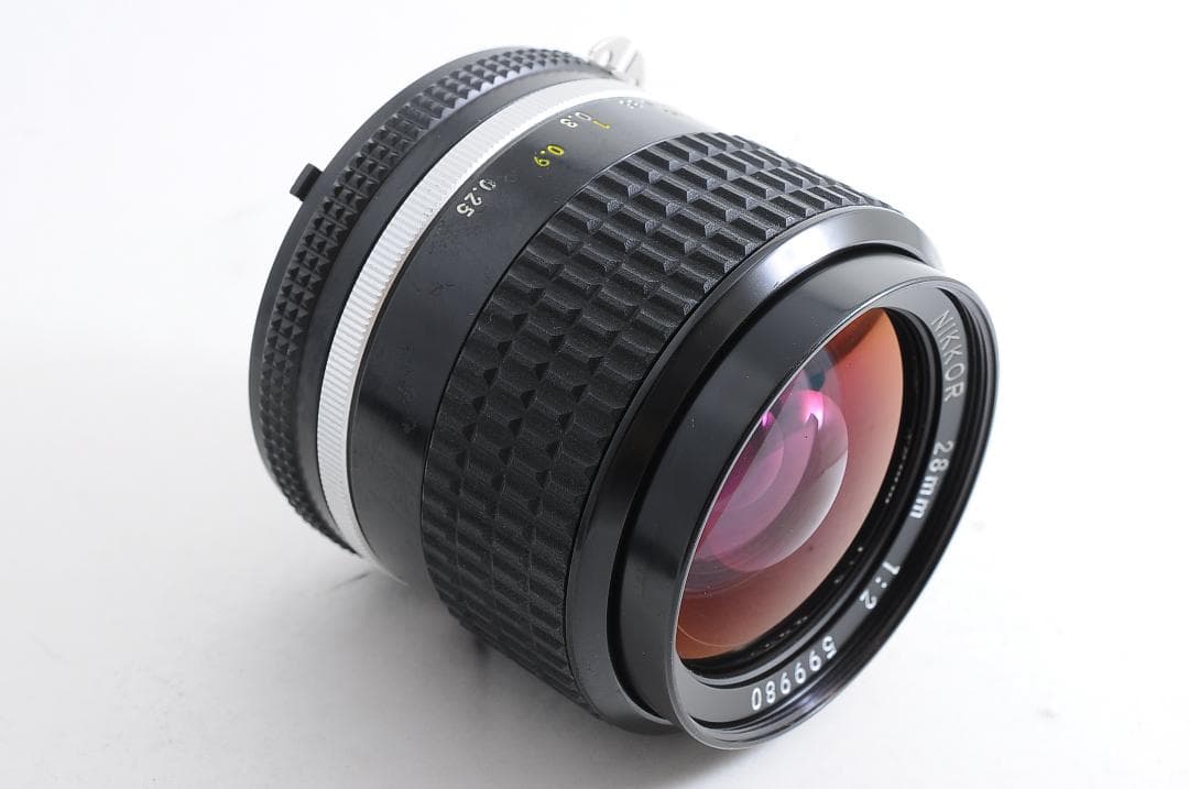 NIKON AIS NIKKOR 28mm F2 マニュアル レンズ @4431