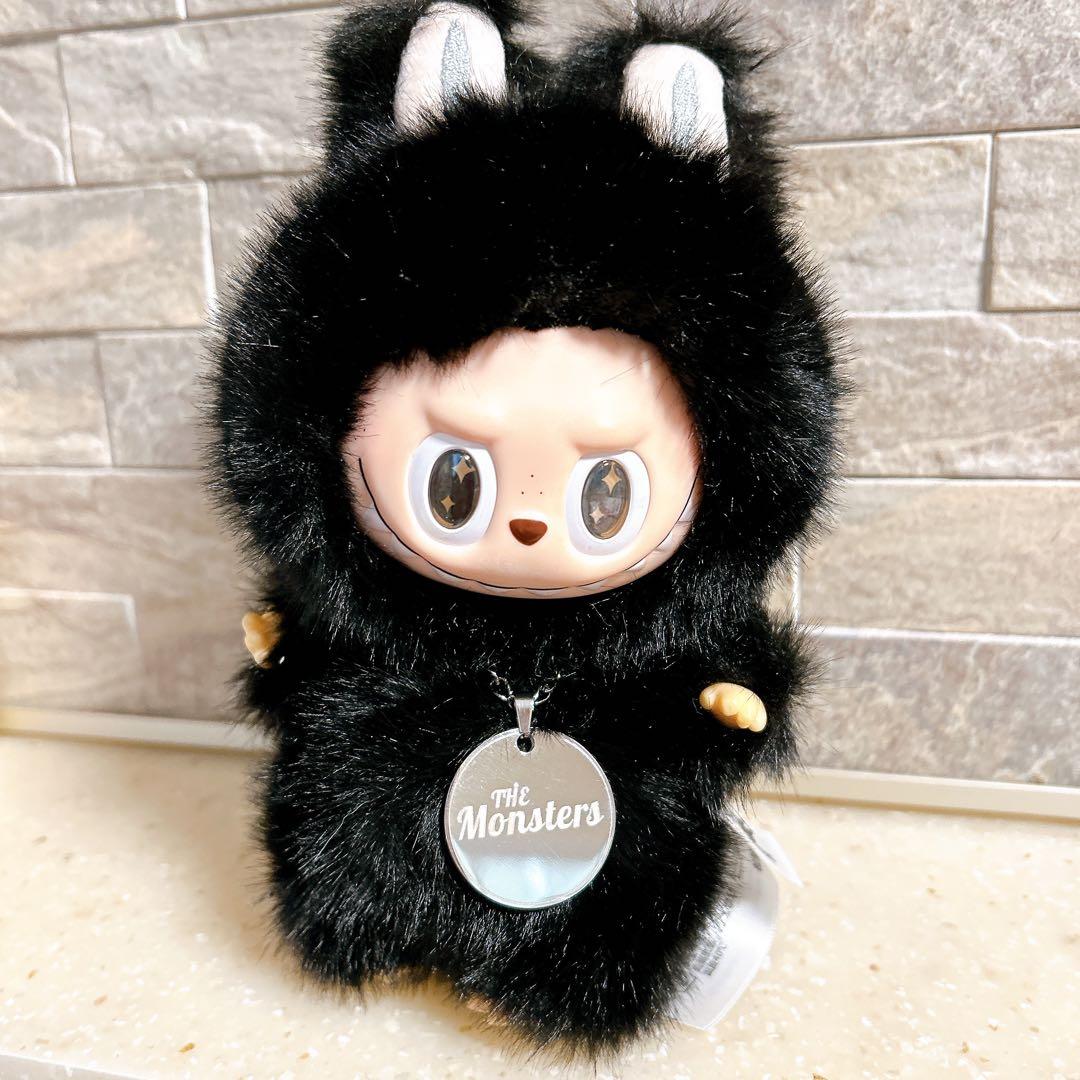 海外限定 レア ZIMOMOラブブ キーホルダー ブラック黒ドラゴン