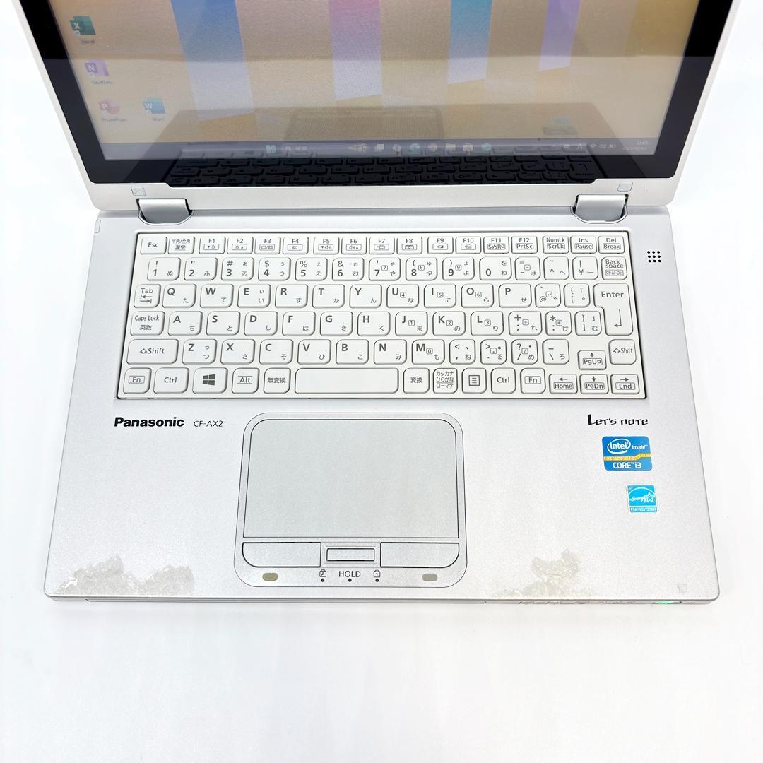 ノートパソコン Let's note CF-AX2 SSD オフィス Win11