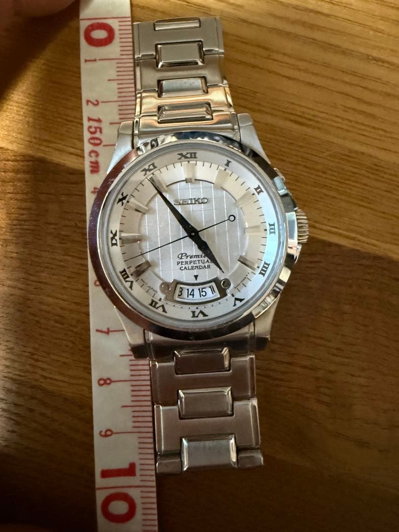 SEIKO Premier パーペチュアルカレンダーセイコー 稼動品最終値下げ