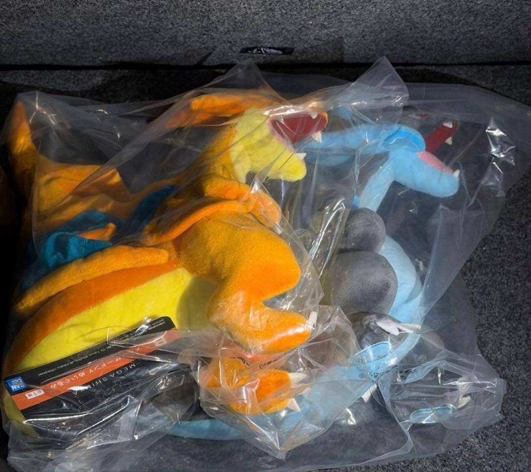 ポケモン　一番くじ　メガリザードンX・Y ぬいぐるみセット　A賞　B賞