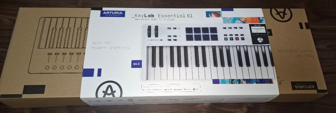 Arturia KeyLab Essential 61 MIDIコントローラー