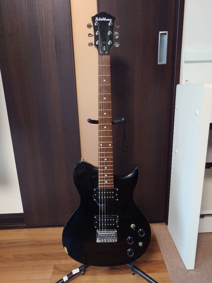 Washburn WI 14 ブラック エレキギター