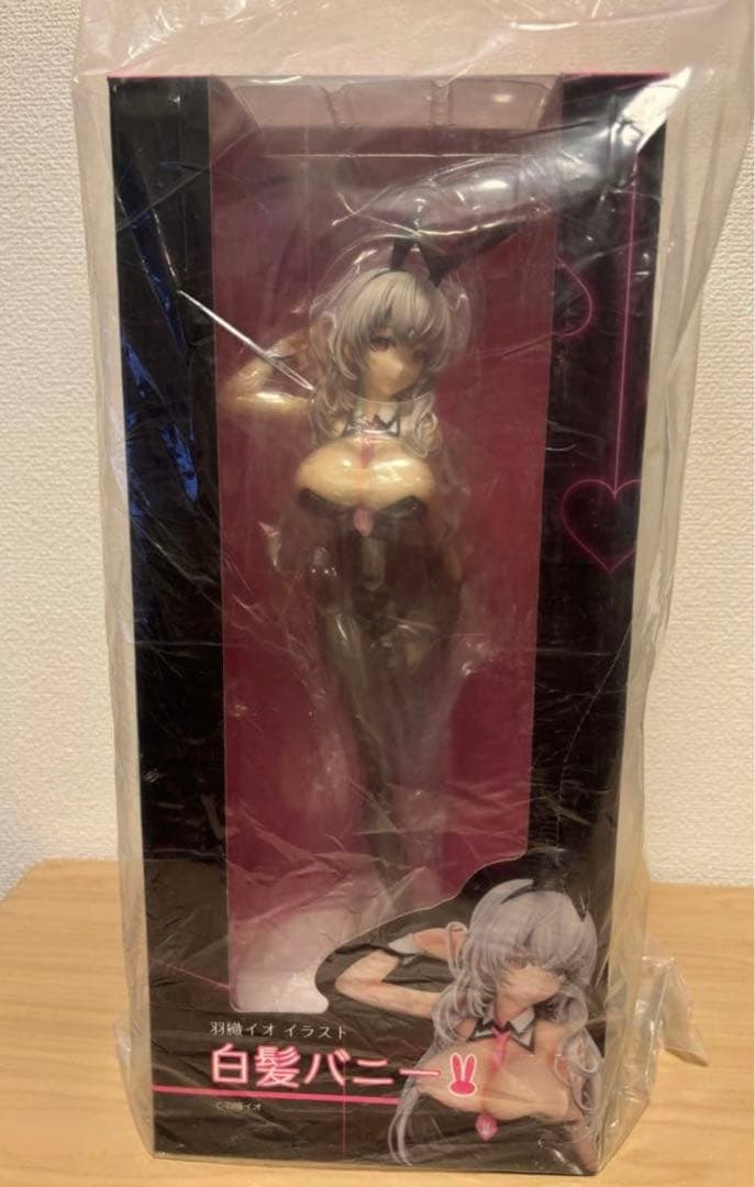 羽織イオイラスト 白髪バニー