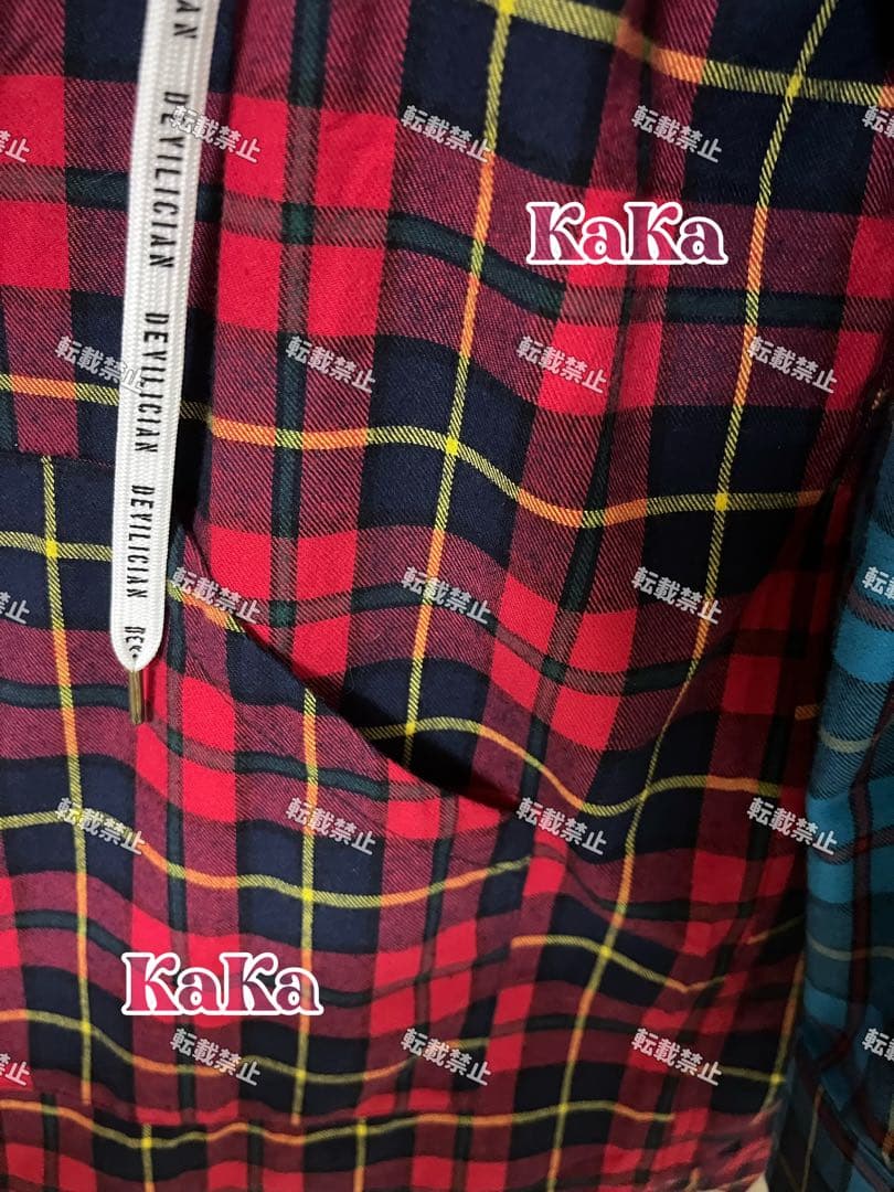 DEVILICIAN バイカラーネルフーディー size1