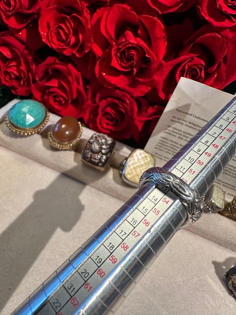 スティーブンデュエック　美しい大粒 煙水晶のヴィンテージリング　シルバー