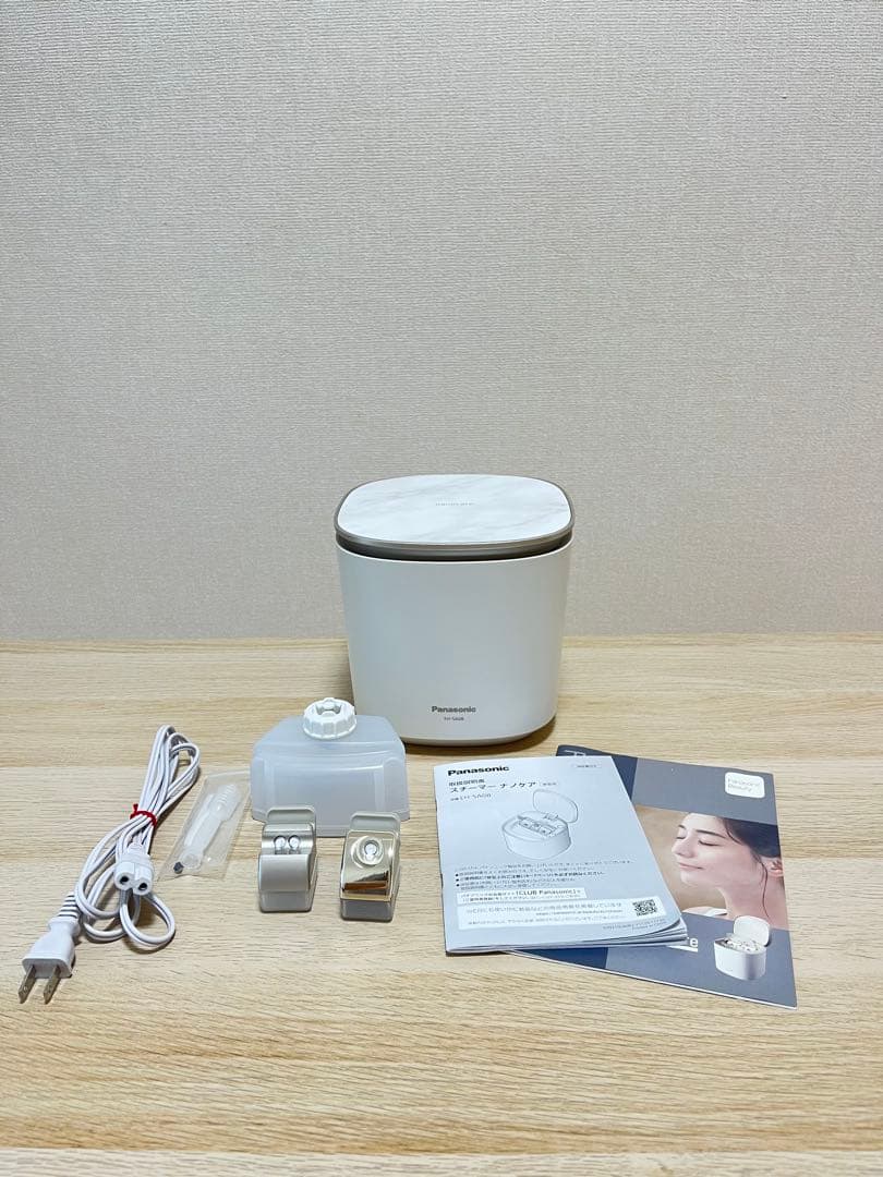 【値下げ】【美品】Panasonic スチーマーナノケア EH-SA0B-N