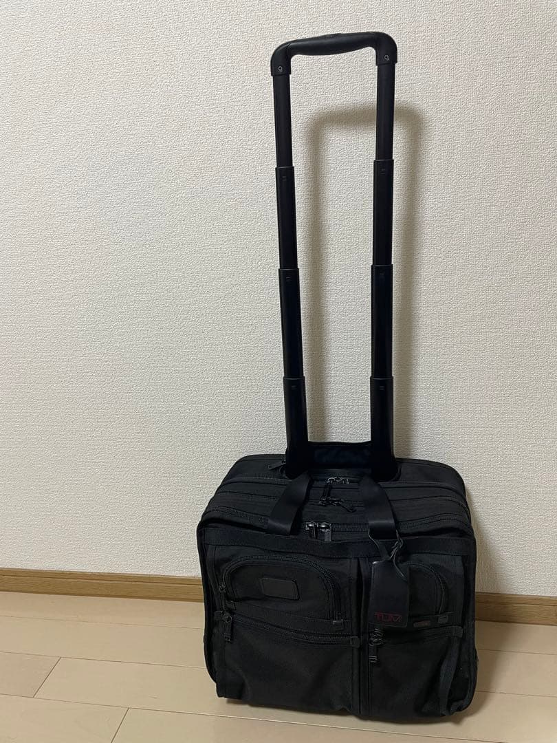 TUMI キャリーケース ビジネスバッグ 拡張 2輪 ブラック