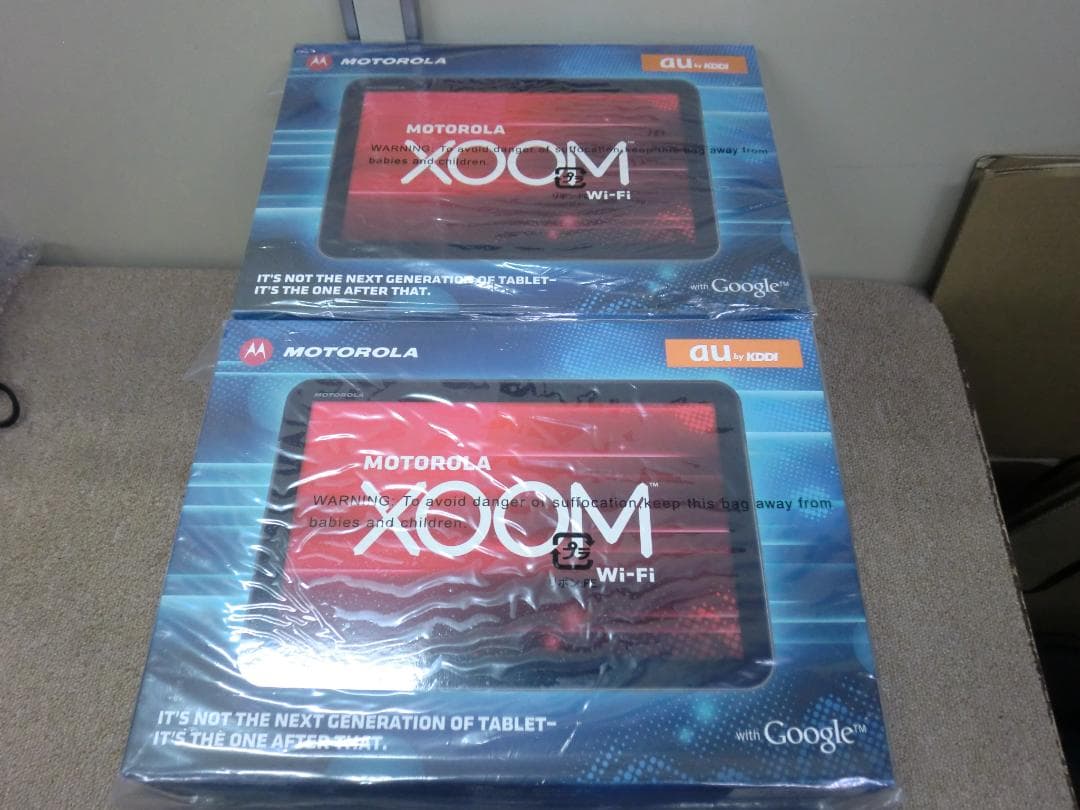 【未使用現状品】MOTOROLA XOOM Wi-Fi タブレット 6台セット